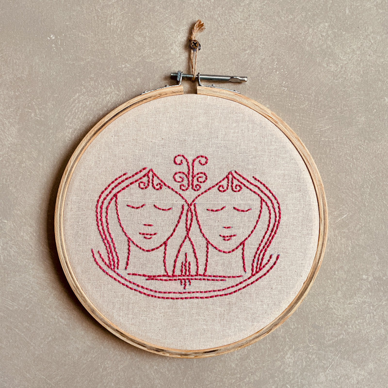 GEMINI DUO HOOP EMBROIDERY DIY KIT