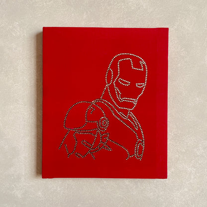 IRON MAN EMBELLISHMENT DIY ARTWORK KIT