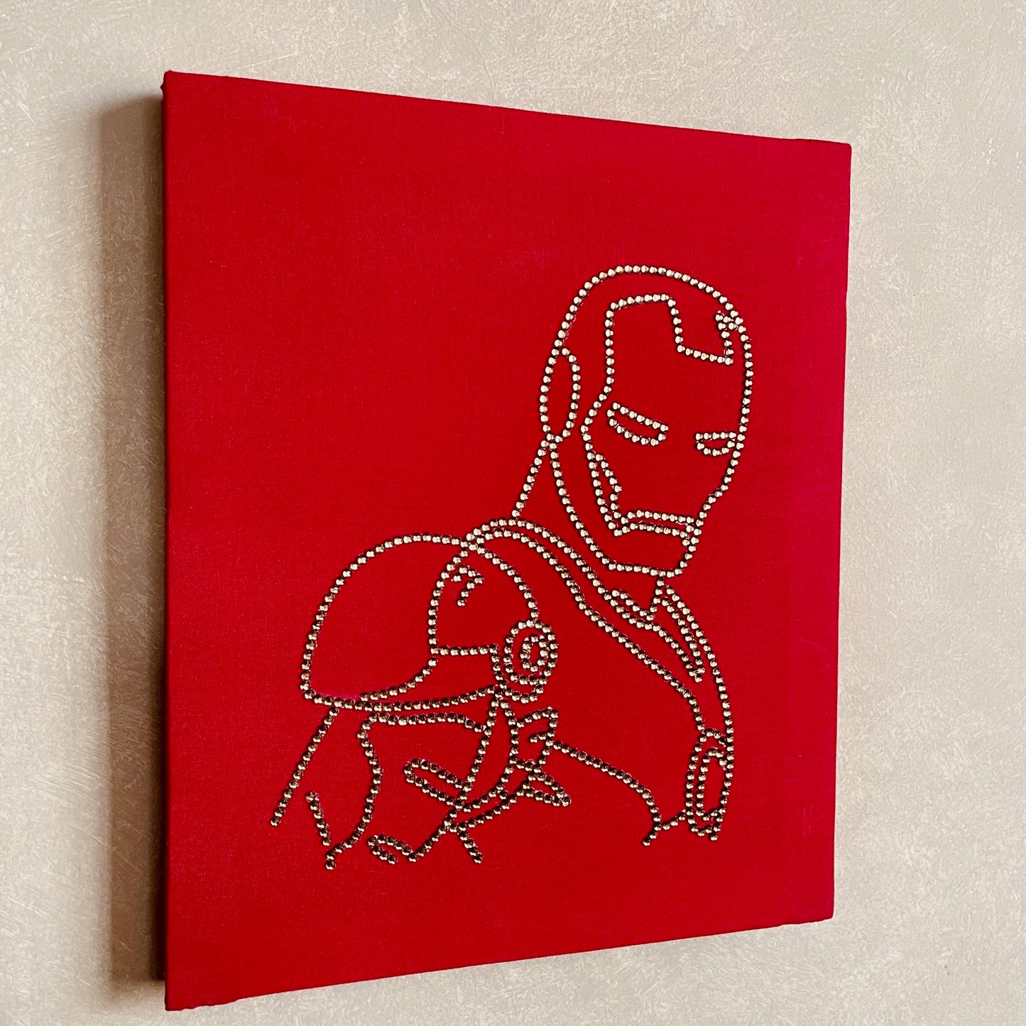 IRON MAN EMBELLISHMENT DIY ARTWORK KIT