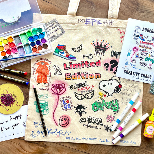 CREATIVE CHAOS LIMITED EDITION DIY TOTE KIT